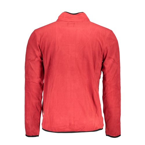 GIAN MARCO VENTURI MEN'S RED ZIP SWEATSHIRT slika 2