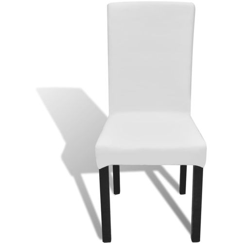 Rastezljive navlake za stolice 4 kom Bijela boja slika 9