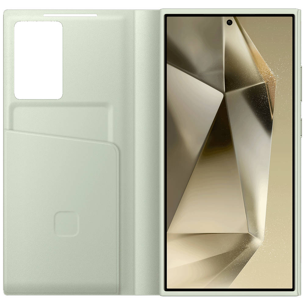 Samsung Preklopna maska Smart View za Samsung S24 Ultra, light green - EF-ZS928CGEGWW slika 3
