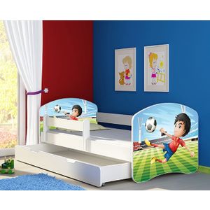 ACMA Dječiji krevet Acma II sa ladicom White - 180x80cm - Dezen 13