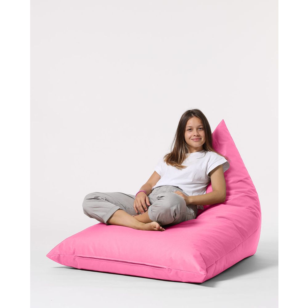 Pufna za sjedenje 'Pyramid Big Bed' - Roza boja s motivom vrta slika 3