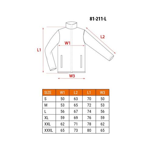 NEO TOOLS Jakna-maskirna-XXXL slika 4