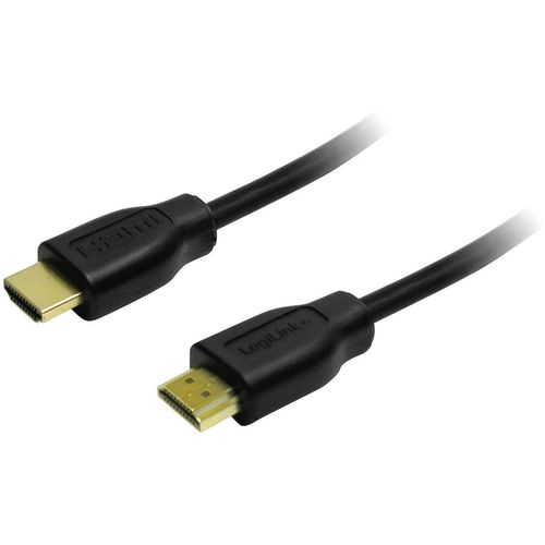 LogiLink HDMI priključni kabel HDMI A utikač, HDMI A utikač 3.00 m crna CH0038  HDMI kabel slika 2