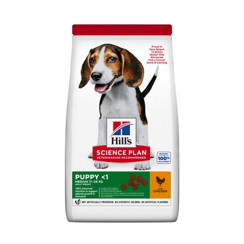 Hill's™ Science Plan™ Pas Puppy Medium s Piletinom, 14kg slika 5