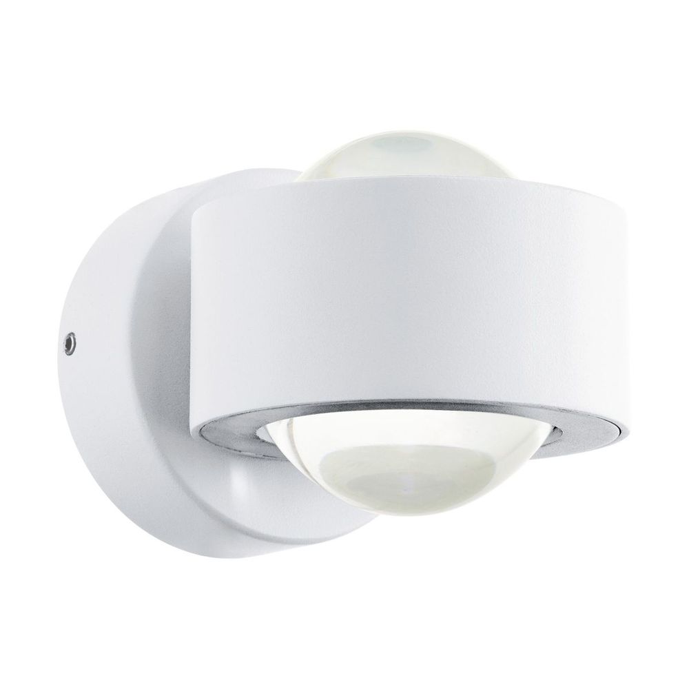 Eglo Treviolo vanjska zidna/2, led, 3w, 900lm, ip44, lijevani aluminij/bijelo/ staklo  slika 2