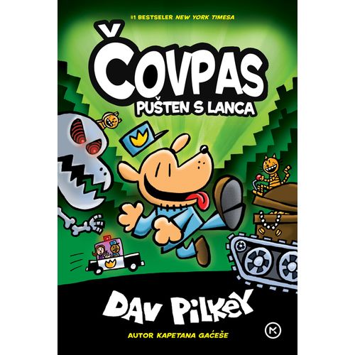 ČOVPAS PUŠTEN S LANCA, Dav Pilkey slika 1