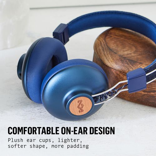 House of Marley On-ear slušalice Positive Vibration Bluetooth, Denim slika 5