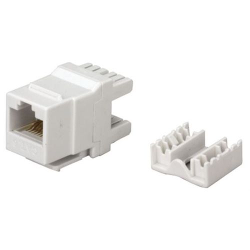 NaviaTec Cat6 RJ45 keystone jack 180 degree type slika 1