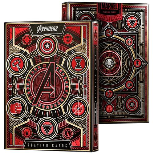 THEORY11 igraće karte Avengers Red Edition slika 1