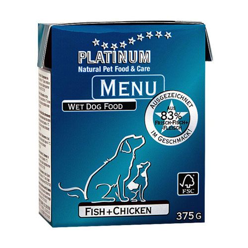 Platinum Menu Piletina i Riba 375 g slika 1