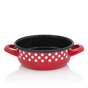 Metalac seljačka zdjela Red dot, 18cm / 1,50l 