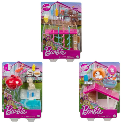 Barbie Barbie nameštaj sa ljubimcem slika 1