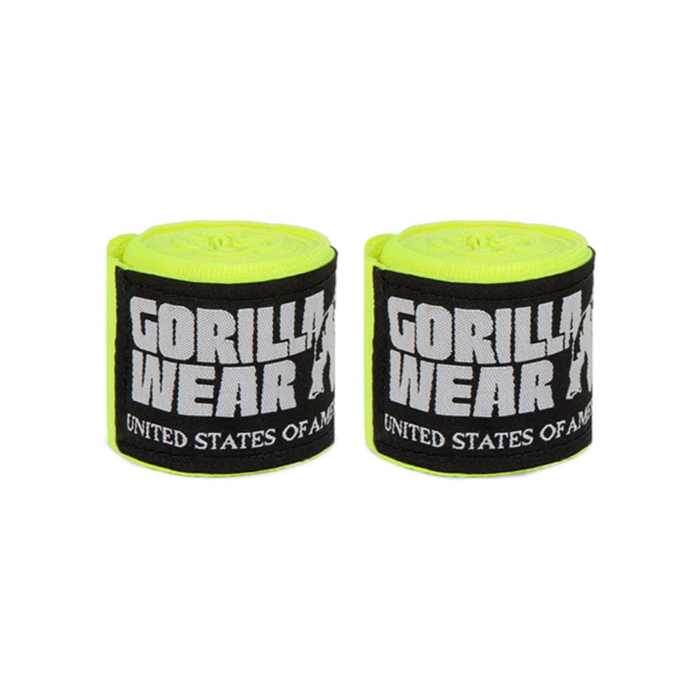 Gorilla Wear Bokserske bandaže - Yellow - 3m slika 1