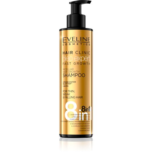 Eveline šampon za kosu hair clinic za rast kose 8u1 245 ml slika 1