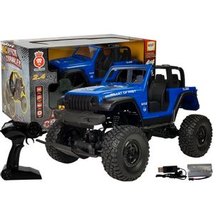 Auto na daljinsko upravljanje Jeep Terrain Car 2.4G - plavi