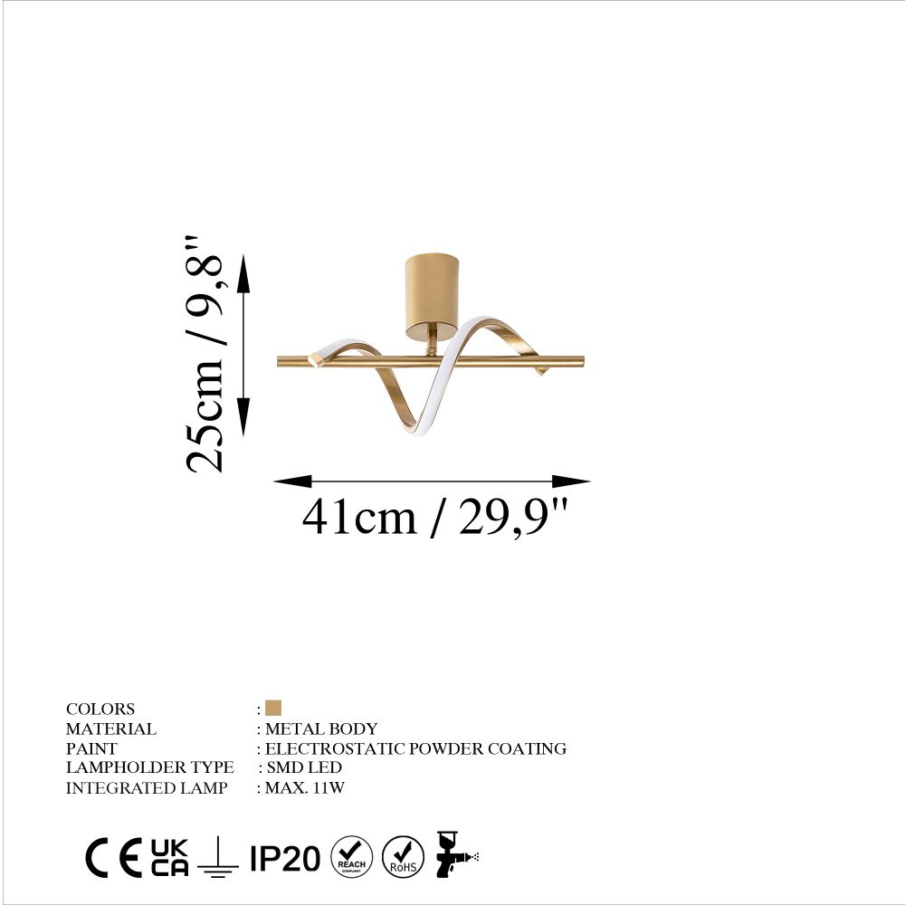 Luster Lıkma – 13515 – zlatna boja slika 6
