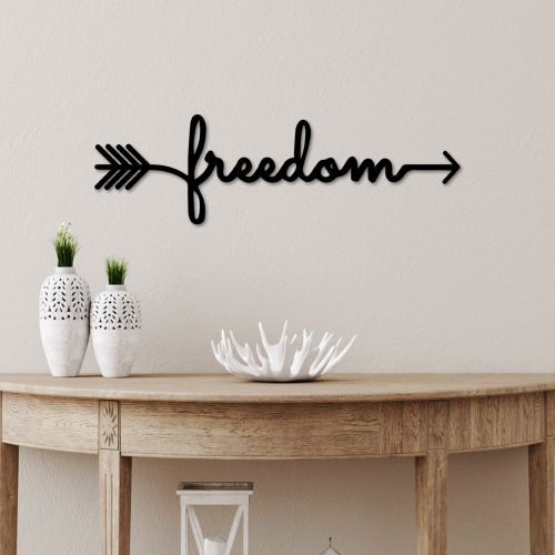 Wallity Metalna zidna dekoracija Freedom slika 1