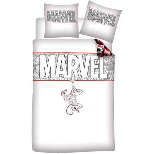 Marvel Spiderman pamučna dječja posteljina sa dva lica 140x200cm slika 1