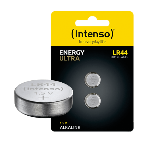 (Intenso) Baterija alkalna LR44/2, 1,5 V dugmasta, blister 2 kom - LR44/2 slika 2