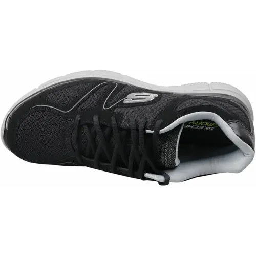 Skechers satisfaction 58350-bkgy slika 15