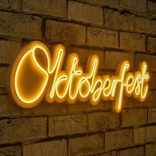 Wallity Ukrasna plastična LED rasvjeta, Oktoberfest - Yellow slika 10