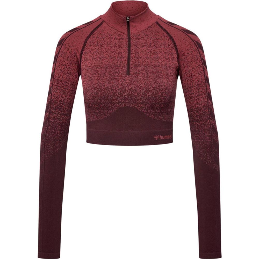 Hummel Duks Hmlmt Fade Seamless Half Zip za Žene slika 10