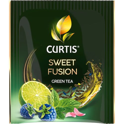 Curtis  Sweet Fusion – Zeleni čaj sa limetom, kupinom i nanom, 25x1,5g slika 3