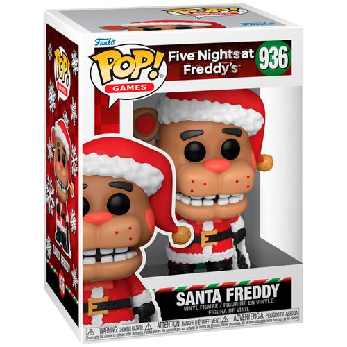 POP figure Five Nights at Freddys Holiday Santa Freddy slika 2