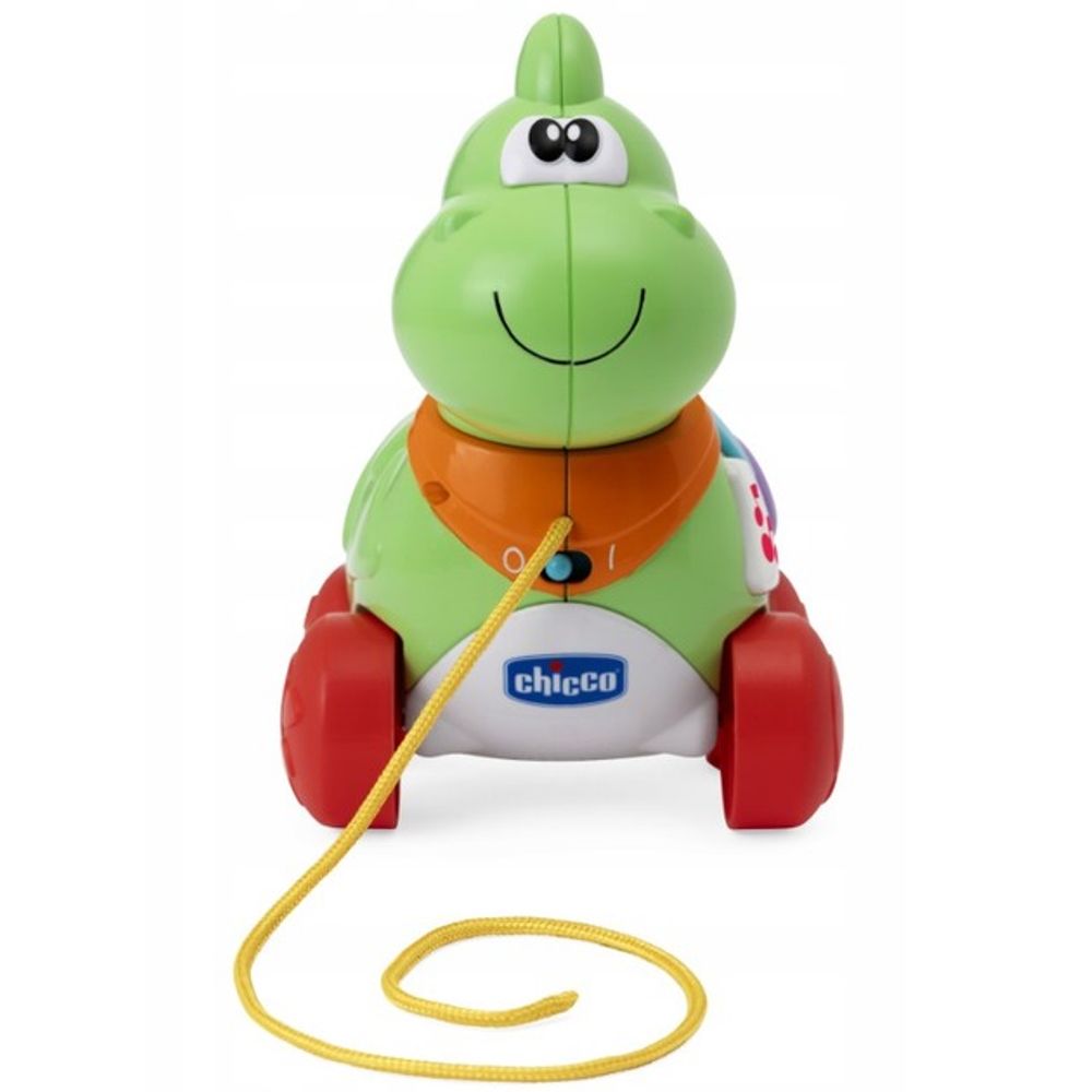 Chicco Muzička igračka na povlačenje My First Dino slika 3