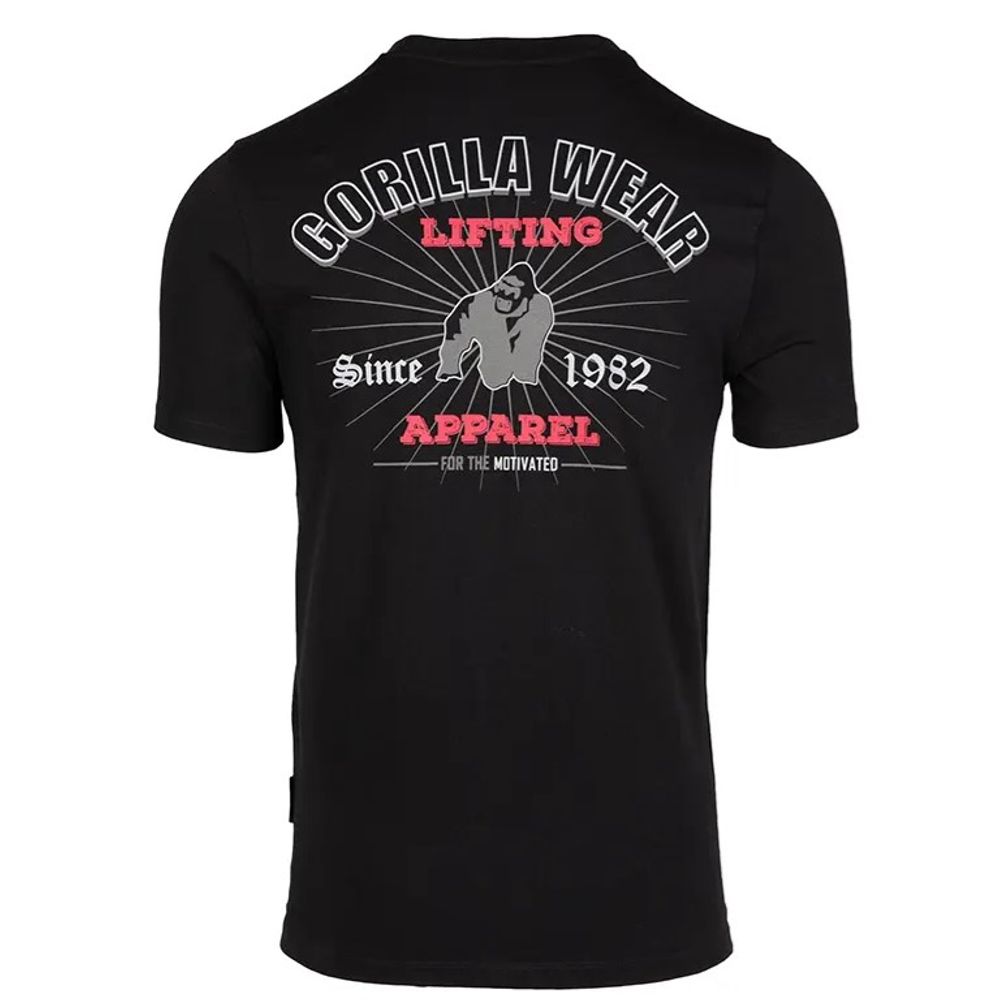 Gorilla Wear OREGON Majica, Crna slika 8
