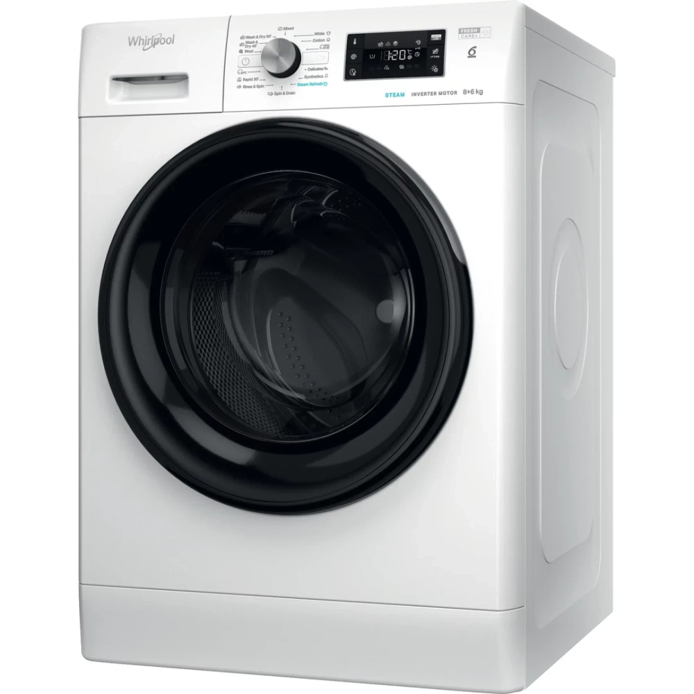 WHIRLPOOL Veš mašina + sušilica FFWDB 864349 BV, 8 / 6 kg slika 3