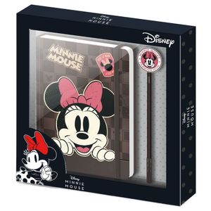 Disney Minnie diary + pen set