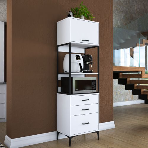 JE135 - 3101 White Multi Purpose Cabinet slika 3