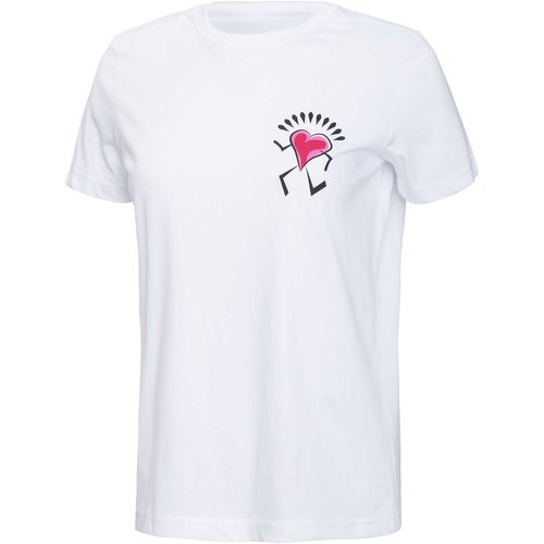 Ženska majica HEART ICON T-shirt - BELA slika 1