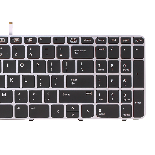 Tastatura za laptop HP 850 G3 mali enter sivi frame slika 2