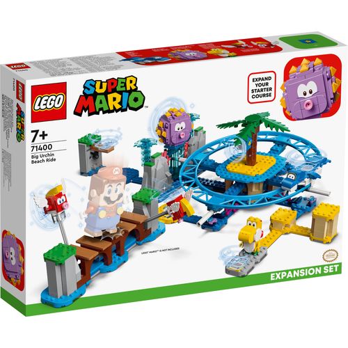 LEGO® SUPER MARIO™ 71400 big urchin u vožnji plažom slika 1