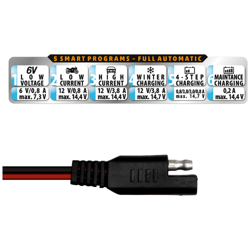 home Punjač akumulatora, automatski, 6-12 V, 1.2-120 Ah - SMC 38 slika 2