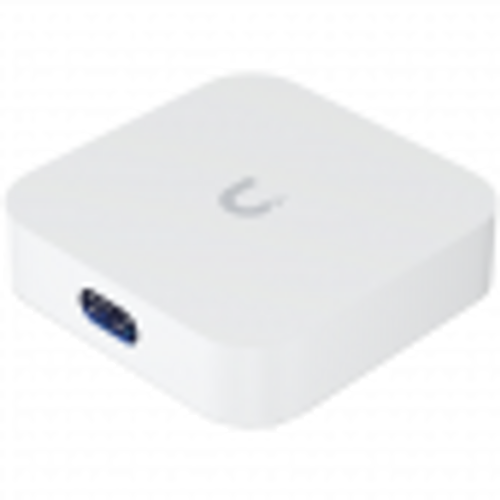 Ubiquiti UX-EU UniFi Cloud Gateway and WiFi 6 access point that runs UniFi Network. Powers an entire network or simply meshes as an access point Built-in WiFi6 (2x2 MIMO), 140 m² (1,500 ft²) single-unit coverage, 60+ connected WiFi devices, GbE RJ4 slika 1