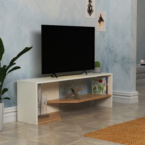 TV Komoda Vega White Oak slika 2