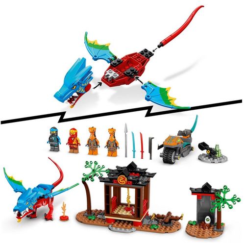 Playset Lego Ninjago Ninja Dragon Temple 161 Dijelovi 71759 slika 5