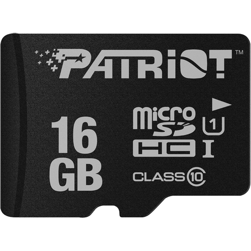 Patriot microSD 16GB;UHS-I, SDXC, U1, C10;up to 80MB/s read slika 1