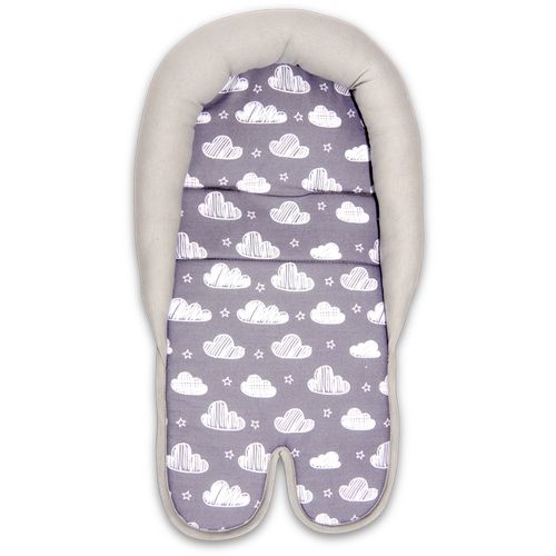 LORELLI CAR SEAT MAT Jastučić za Autosjedalicu Clouds Gray (0+mj) slika 1