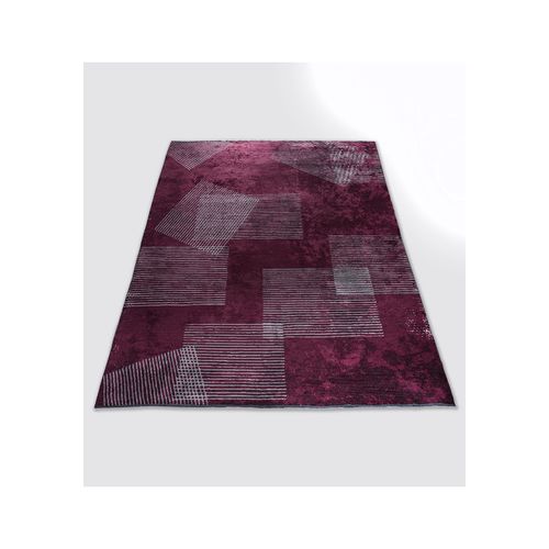 Tepih MATRIX DARK DAMSON, 160 x 230 cm slika 7