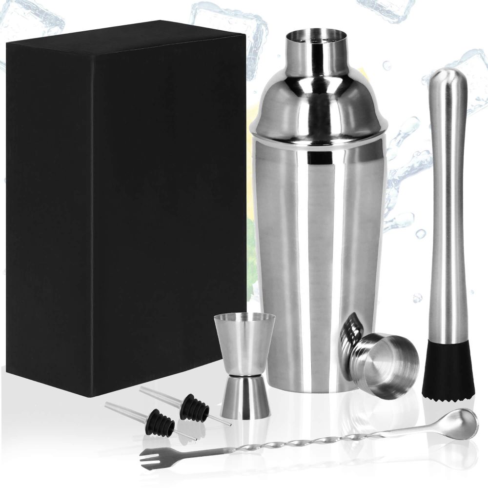 Set za pripremu pića za barmene shaker 750 ml 6 komada slika 6