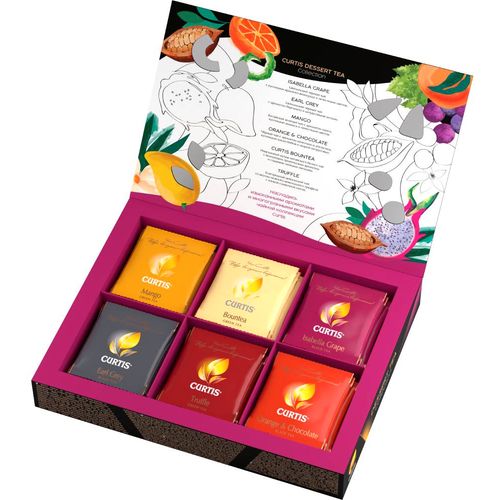 CURTIS Tea Dessert Tea Collection - Kombinacija čajeva - poklon paket od 30 kesica 110933 slika 1