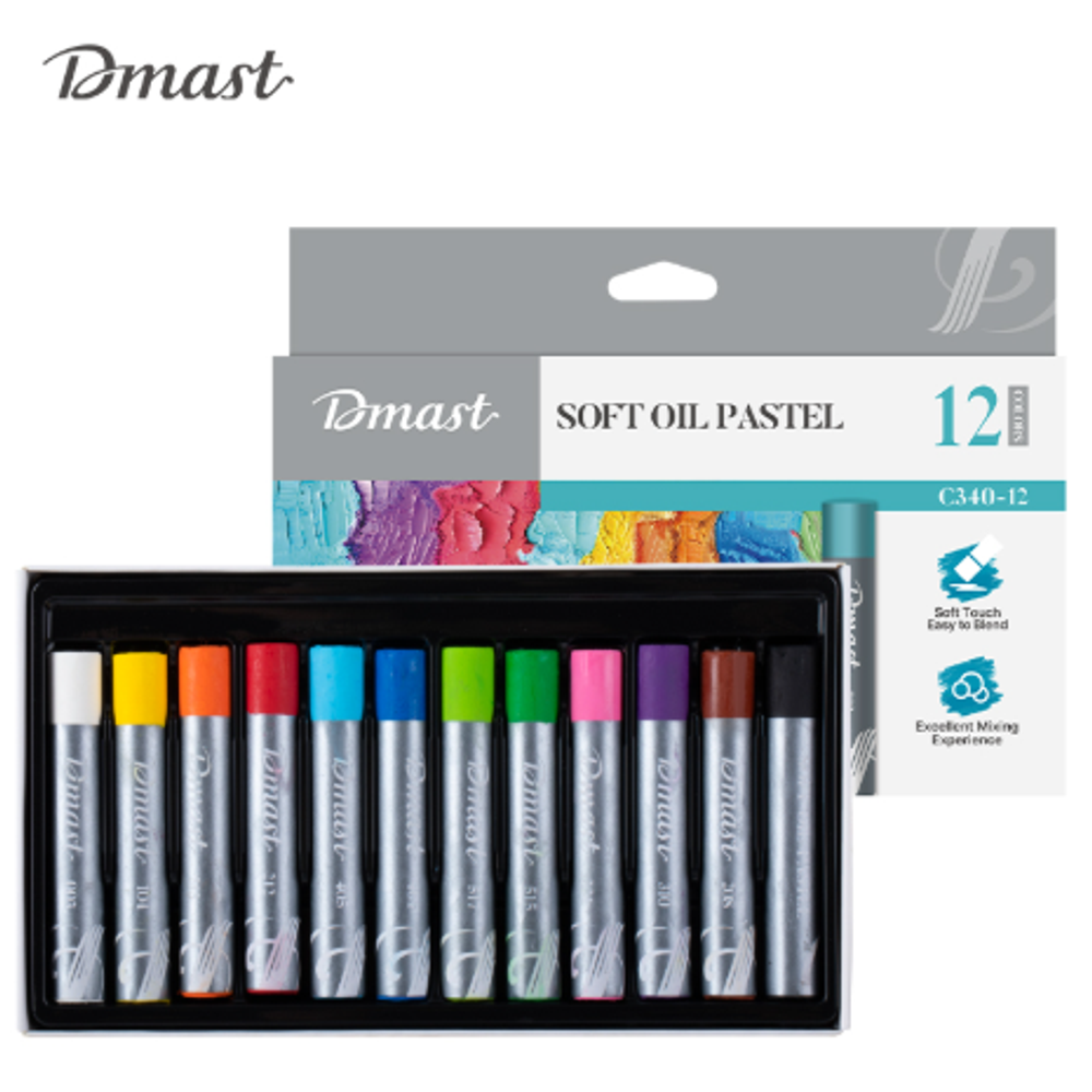 Deli Uljani pasteli mekani 1/12 EC340-12 slika 1