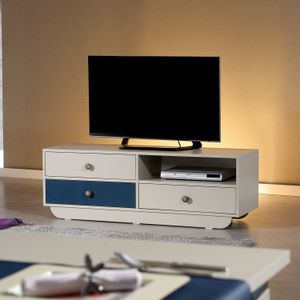 TV stalak Casablanca - Bijeli i Plavi
