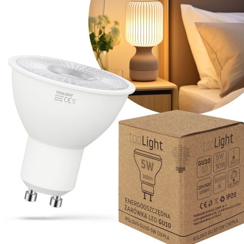 Żarówka LED RSL040 GU10 5W Warm slika 1