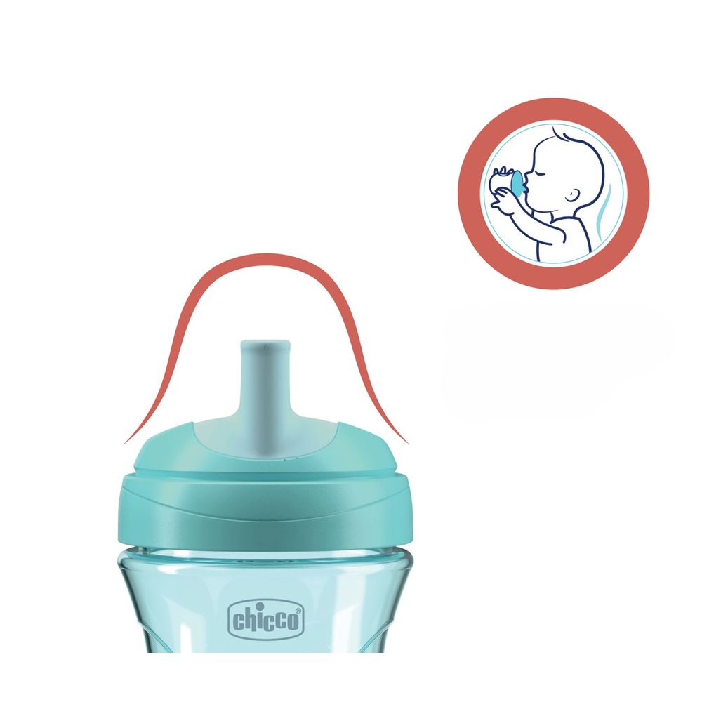 Chicco Čaša za bebe Advanced 266ml, Teal slika 5