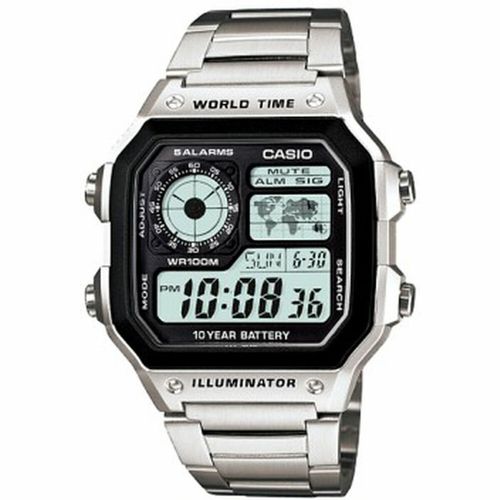 Uniseks sat Casio AE-1200WHD-1AVEF - Stil i funkcionalnost u jednom slika 1